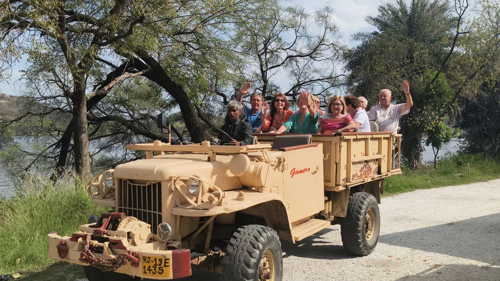 Jeep Safari at Dechu